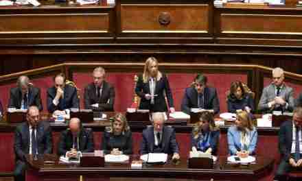 Meloni in Senato: “L’Italia ha le carte in regola per essere protagonista in Europa”