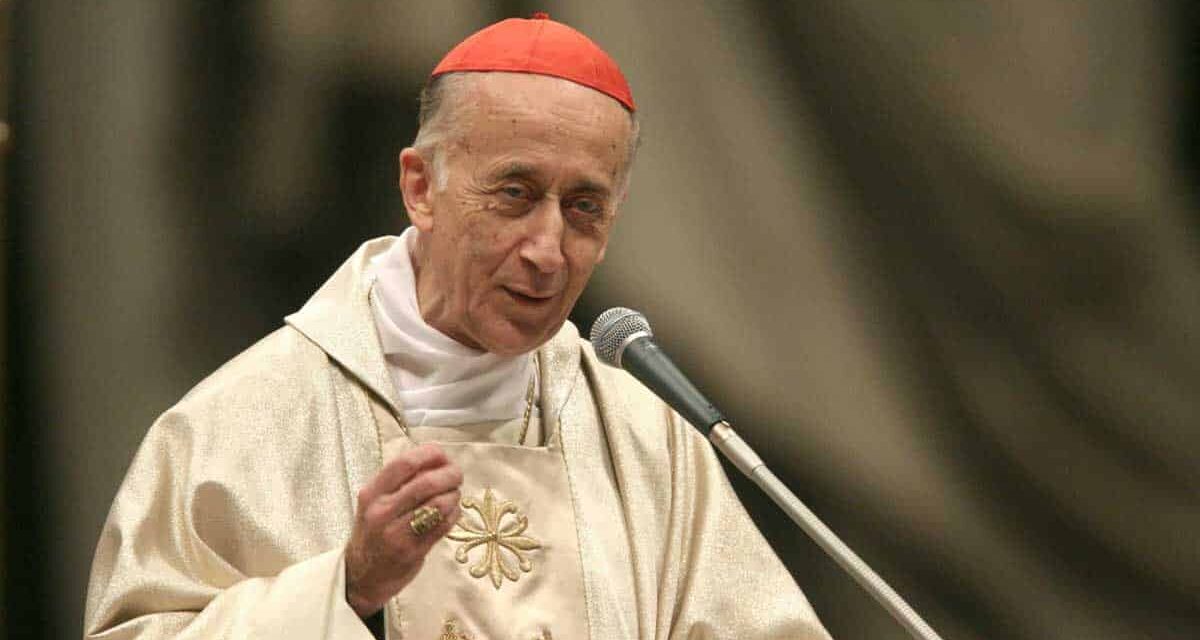 Addio al cardinale Camillo Ruini, figura centrale della Chiesa cattolica italiana